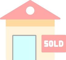 Sold Vector Icon Design