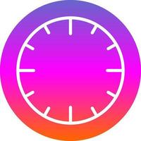 Wall Clock Vector Icon Design