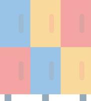 Locker Vector Icon Design