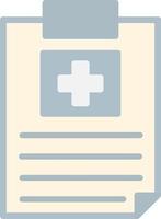 Health Report Vector Icon Design