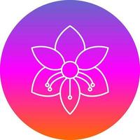 Amaryllis Vector Icon Design