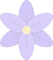Delphinium Vector Icon Design