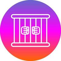 Jail Vector Icon Design