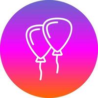 Balloon Vector Icon Design