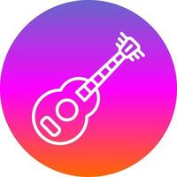 Guitar Vector Icon Design