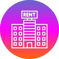 For Rent Vector Icon Design