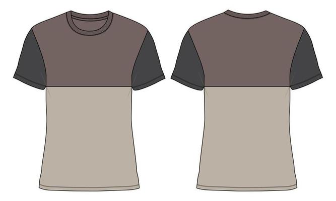 Brown T Shirt Template Vector Art, Icons, and Graphics for Free Download