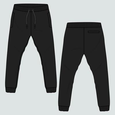 Joggers Mockup Vector Art, Icons, and Graphics for Free Download