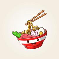 Food plate traditional dish vector design