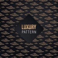 decoración de textura de patrón de lujo diseño elegante y moderno vector