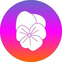 Pansy Vector Icon Design