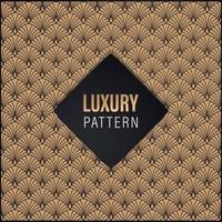 decoración de textura de patrón de lujo diseño elegante y moderno vector