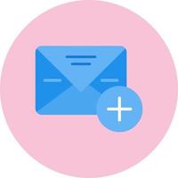 Add Mail Vector Icon