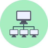 Computer Networking Vector Icon