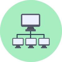 Computer Networking Vector Icon