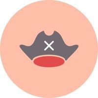 icono de vector de sombrero pirata