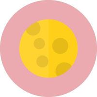 icono de vector de superficie lunar