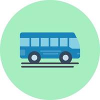 icono de vector de bus