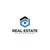 real estate logo design vector template