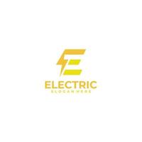 electric logo icon vector design template