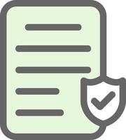 Authorization Vector Icon Design