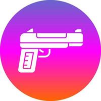 diseño de icono de vector de pistola