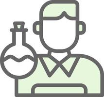 Scientist Vector Icon Design