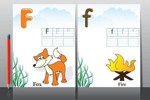 Kids school activity worksheets vector