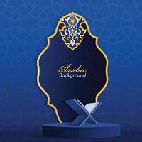 Islamic cover, ramadan eid background vector