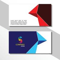 modern creative business card and name card,horizontal simple clean template vector design