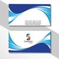 creative business card template. vector