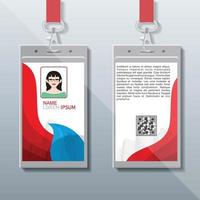 Company Identity Card Design vector