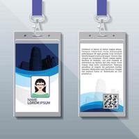 Company Identity Card Design vector