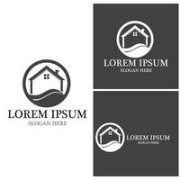 House Logo Home Real Estate Business  Home  building vector