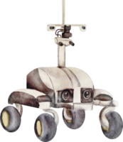 robot d'enquête aquarelle png