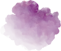 tache violette aquarelle png