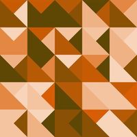 Geometric triangle shape Bauhaus pattern. Vector design and modern art template.