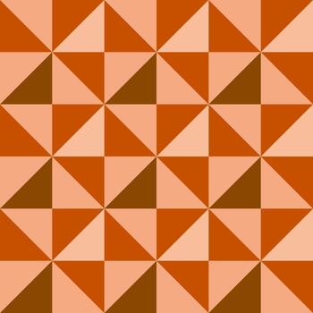 Geometric triangle shape Bauhaus pattern. Vector design and modern art template.