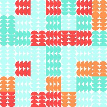 Abstract pattern design. Background design vector. Modern textile and fabric pattern. Beautiful tiles pattern. vector