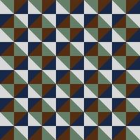 Geometric triangle shape Bauhaus pattern. Vector design and modern art template.