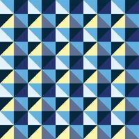 Geometric triangle shape Bauhaus pattern. Vector design and modern art template.