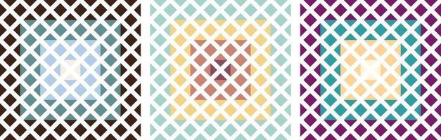 Abstract pattern design. Background design vector. Modern textile and fabric pattern. Beautiful tiles pattern. vector