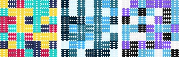 Abstract pattern design. Background design vector. Modern textile and fabric pattern. Beautiful tiles pattern. vector