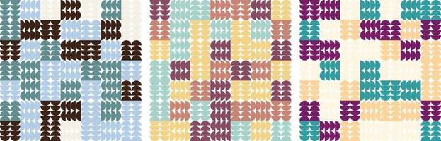 Abstract pattern design. Background design vector. Modern textile and fabric pattern. Beautiful tiles pattern. vector