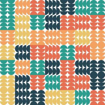 Abstract pattern design. Background design vector. Modern textile and fabric pattern. Beautiful tiles pattern. vector