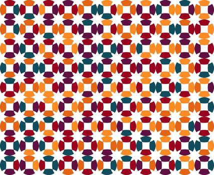 Geometric triangle shape Bauhaus pattern. Vector design and modern art template.