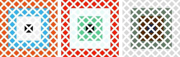 Abstract pattern design. Background design vector. Modern textile and fabric pattern. Beautiful tiles pattern. vector