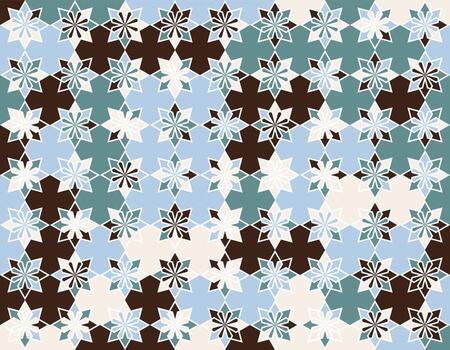 Abstract pattern design. Background design vector. Modern textile and fabric pattern. Beautiful tiles pattern. vector