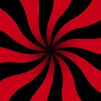 Swirling pattern background. Vortex starburst spiral twirl square. Helix rotation rays. Converging psychadelic scalable stripes. Vector illustration