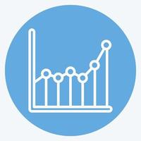 Icon Sample Data. related to Machine Learning symbol. blue eyes style. simple design editable. simple illustration. simple vector icons